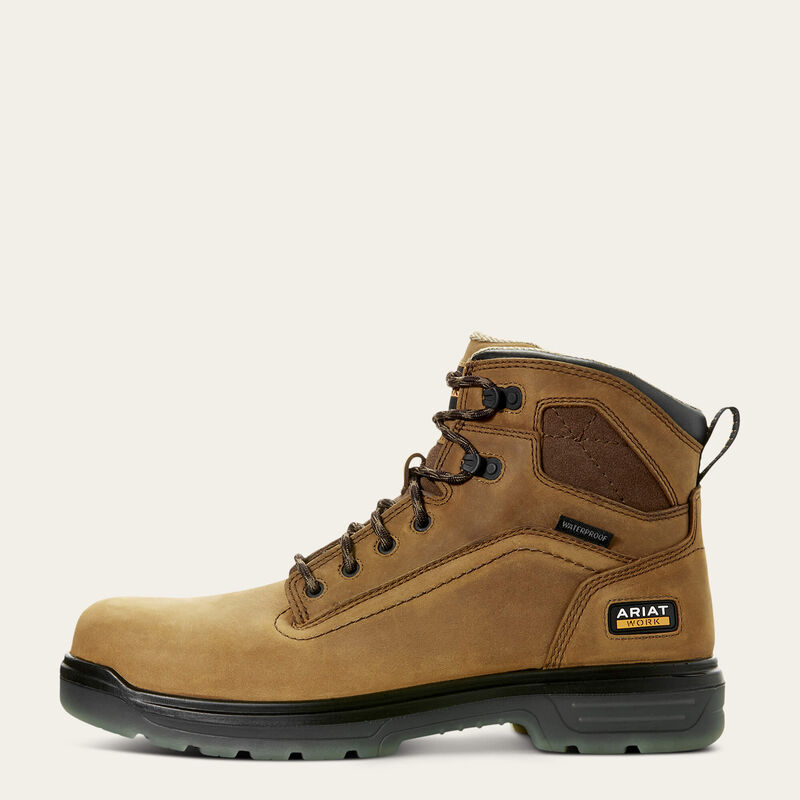 10032608 Ariat 6 Inch Waterproof Work Boot (Brown)