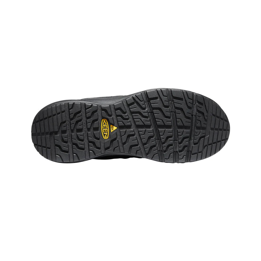 1024592 Keen Black 6 Inch, Mesh, Carbon Toe ,Work Sneaker