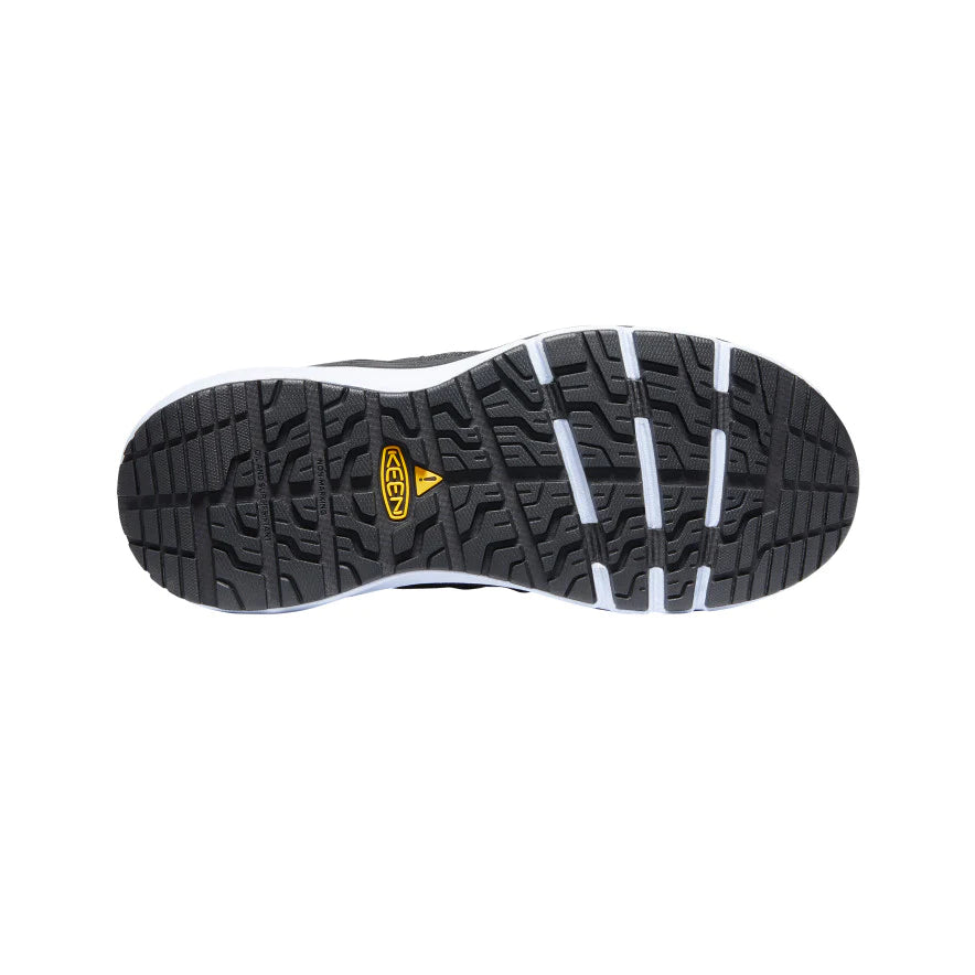 1025241 Keen Women's Black / Light Blue Mesh Carbon Toe Sneaker