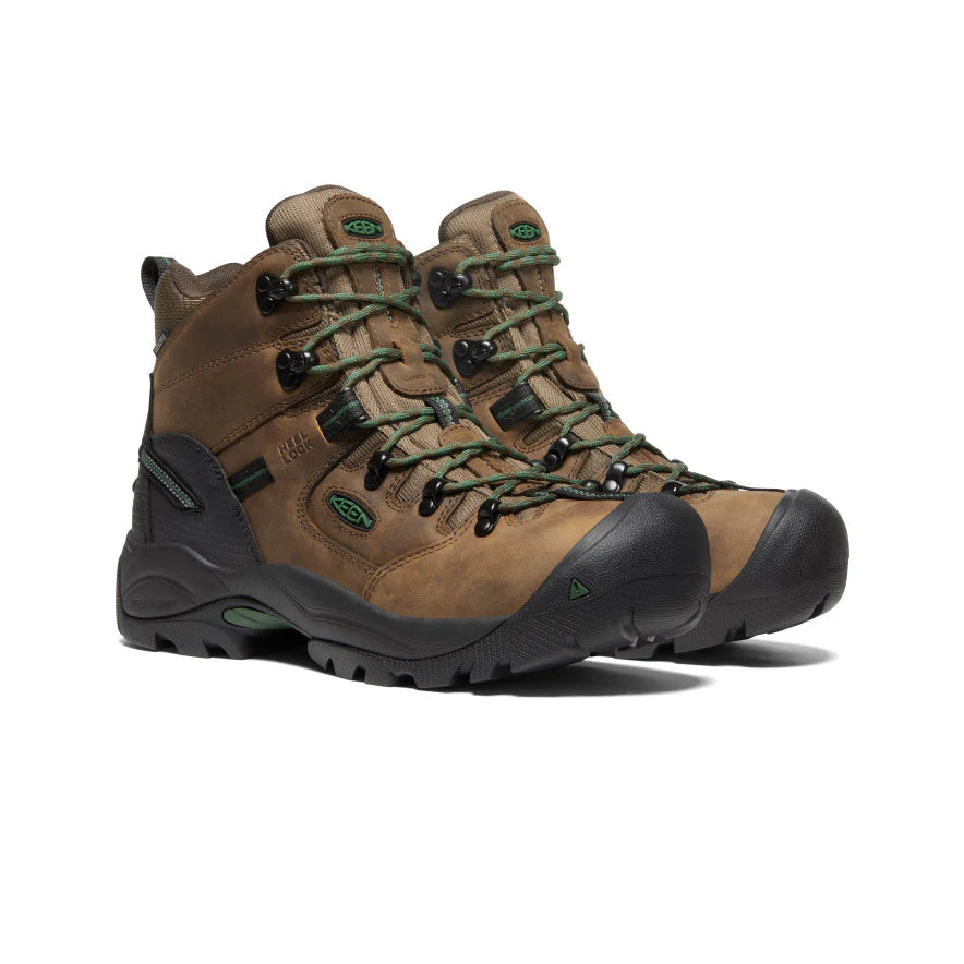 1026892 Keen Pittsburgh 6 inch Carbon Toe Waterproof Boot (Brown)