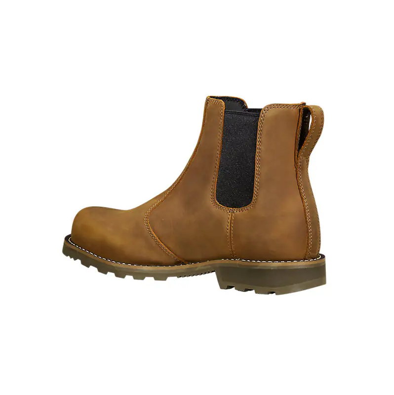 FN6294 Carhartt Women's 6 Inch Water Resistant Steel Toe Chelsea (Brown)