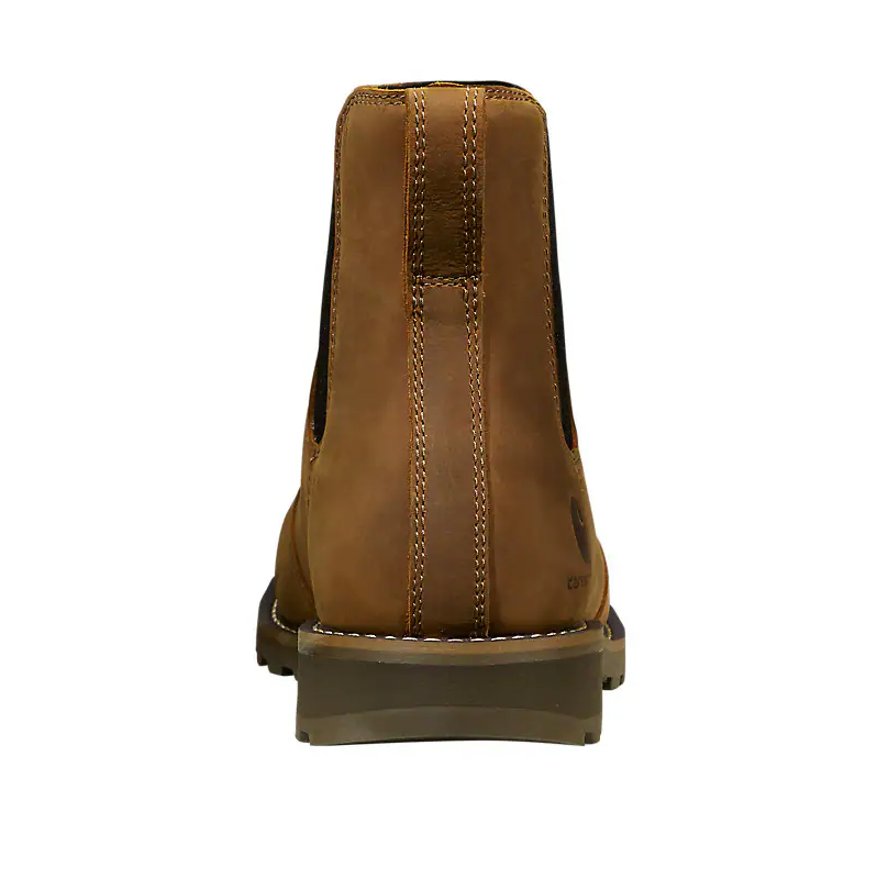 FN6294 Carhartt Women's 6 Inch Water Resistant Steel Toe Chelsea (Brown)