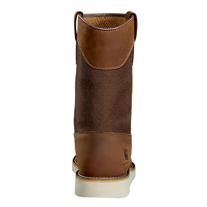 FW1232 Carhartt 10 Inch Brown STEEL TOE WELLINGTON WEDGE BOOT
