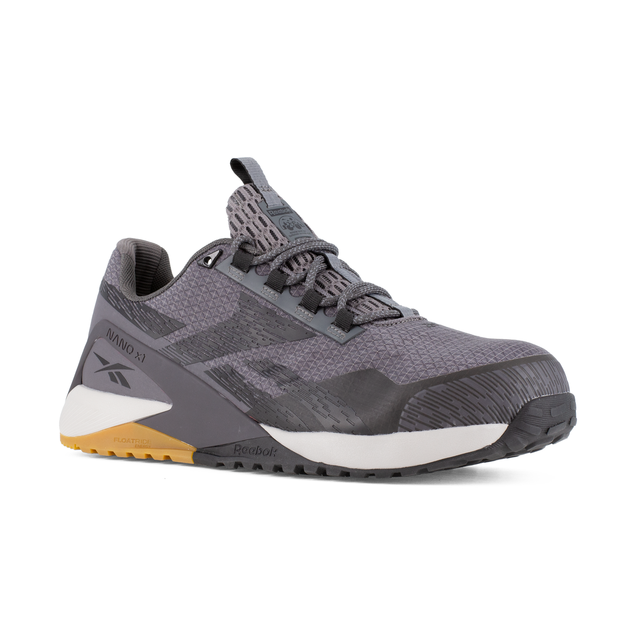 Rb3481 Reebok Work Athletic Composite Toe Work Shoe (Grey and Black)