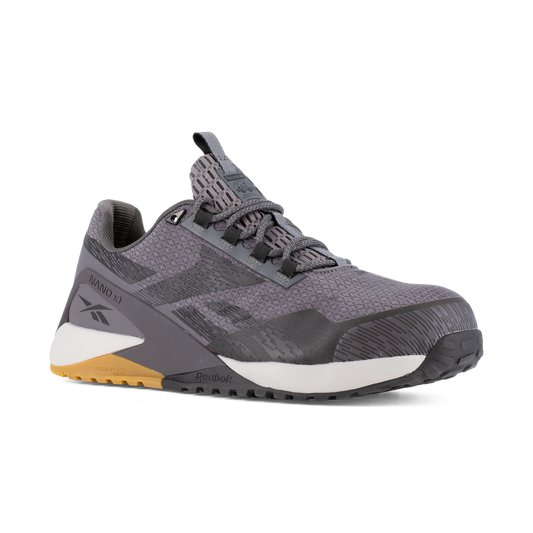 Rb3481 Reebok Work Athletic Composite Toe Work Shoe (Grey and Black)