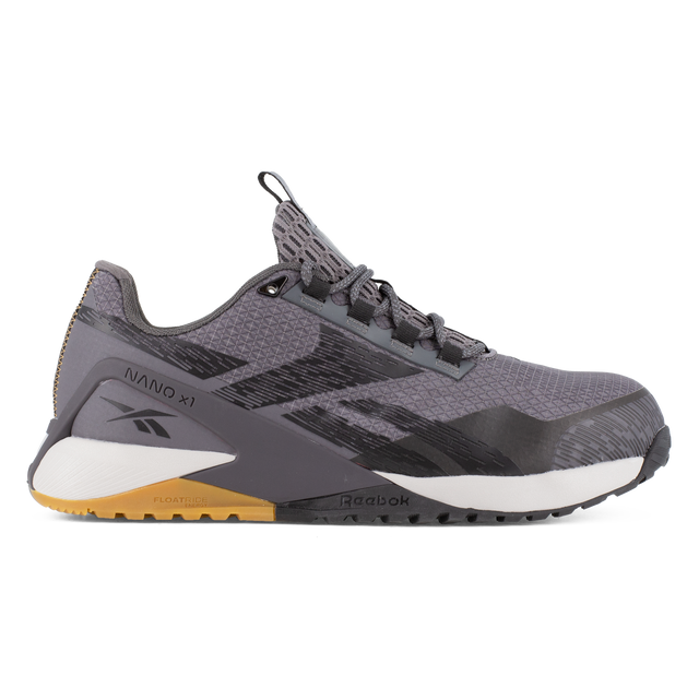 Rb3481 Reebok Work Athletic Composite Toe Work Shoe (Grey and Black)