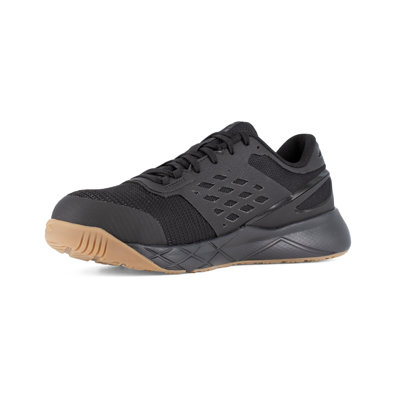 Rb3317 Reebok Nanoflex Work Athletic Composite Toe Shoe - Black