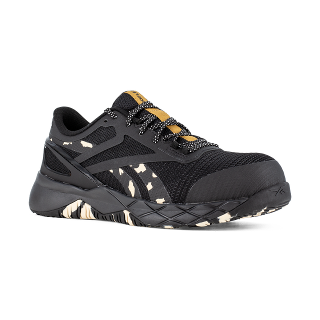 Rb366 Nanoflex Composite Toe Athletic Work Shoe (Black, Camo, and Brown)