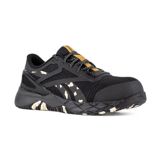 Rb366 Nanoflex Composite Toe Athletic Work Shoe (Black, Camo, and Brown)