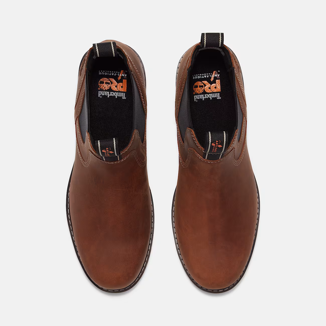 A66BU Timberland PRO Irvine Wedge Chelsea Soft Toe Work Boot (Brown)