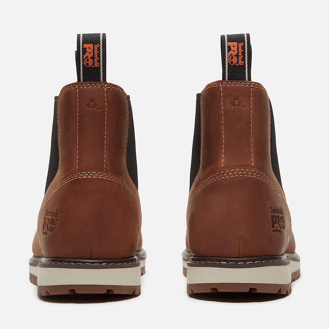 A66BU Timberland PRO Irvine Wedge Chelsea Soft Toe Work Boot (Brown)
