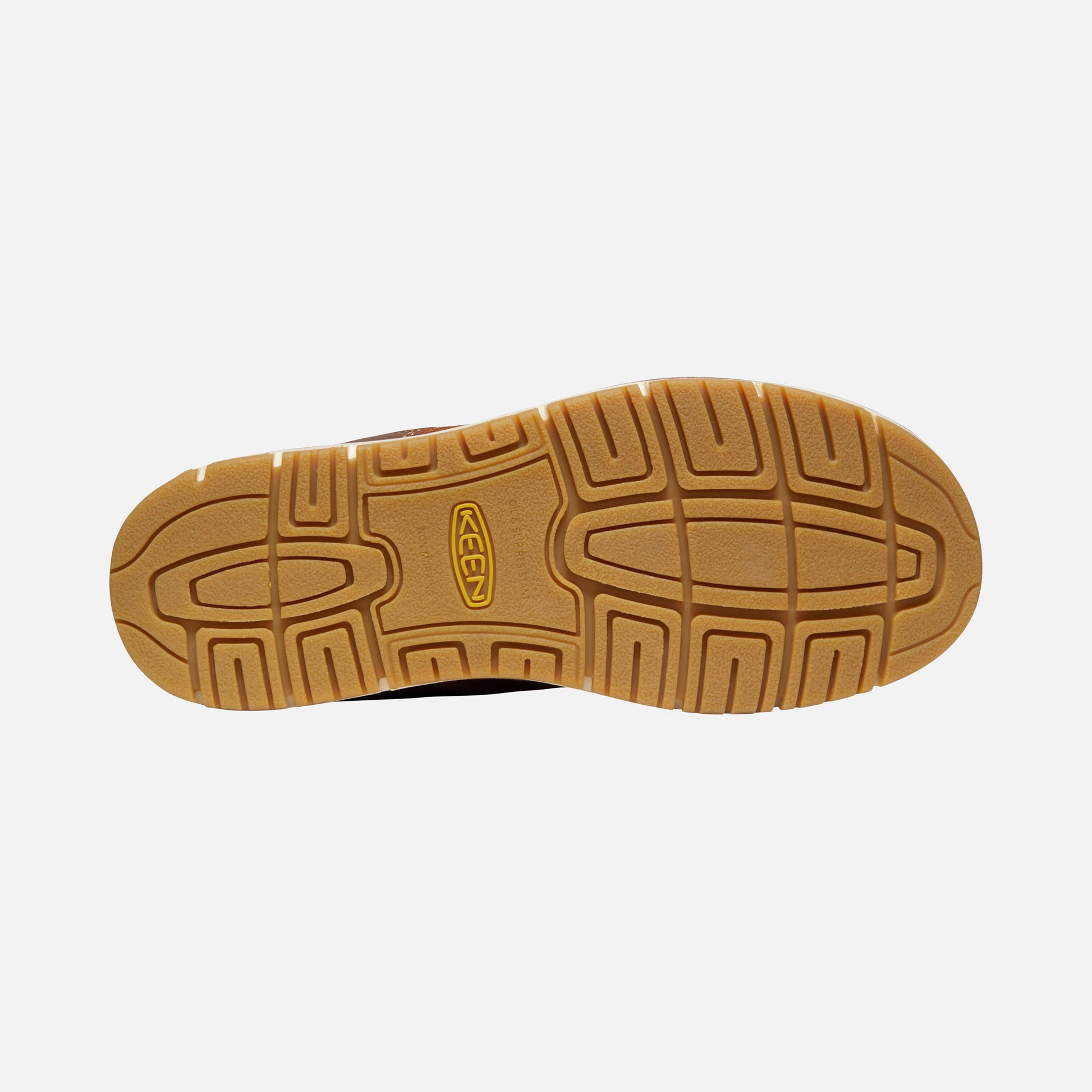 1020055 Keen 6 inch Aluminum Safety Toe wedge outsole Work Boot (Gingerbread Brown)