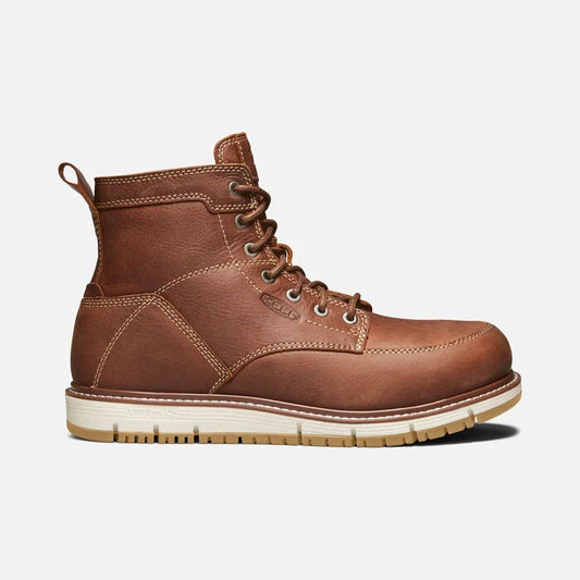 1020055 Keen 6 inch Aluminum Safety Toe wedge outsole Work Boot (Gingerbread Brown)