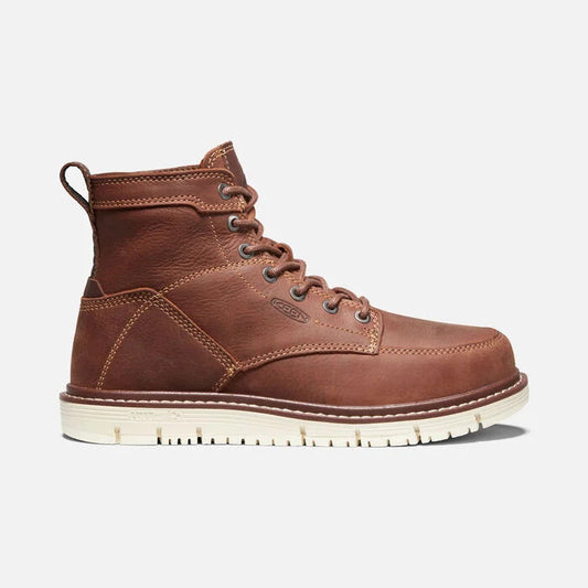 1024570 Keen Women's San Jose 6 inch Soft Toe wedge outsoleBoot (Gingerbread Brown)