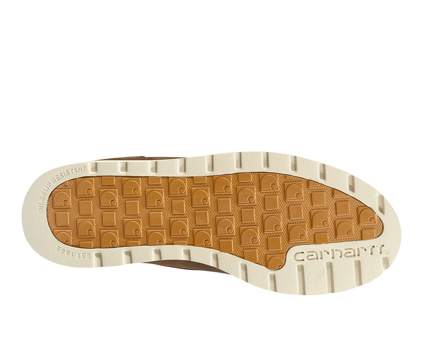 FW8095 Carhartt 8 Inch Moccasin Soft Toe Waterproof Wedge Sole Boot (Brown)