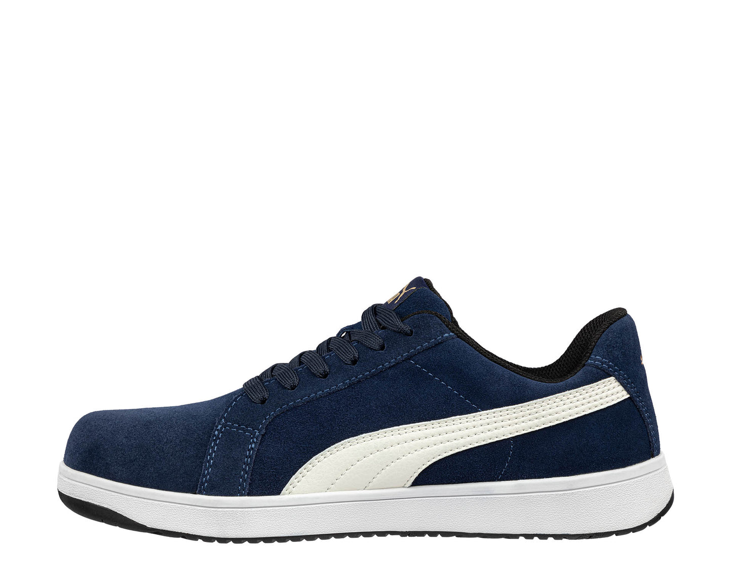 640025 SUEDE NAVY LOW SAFETY SHOE