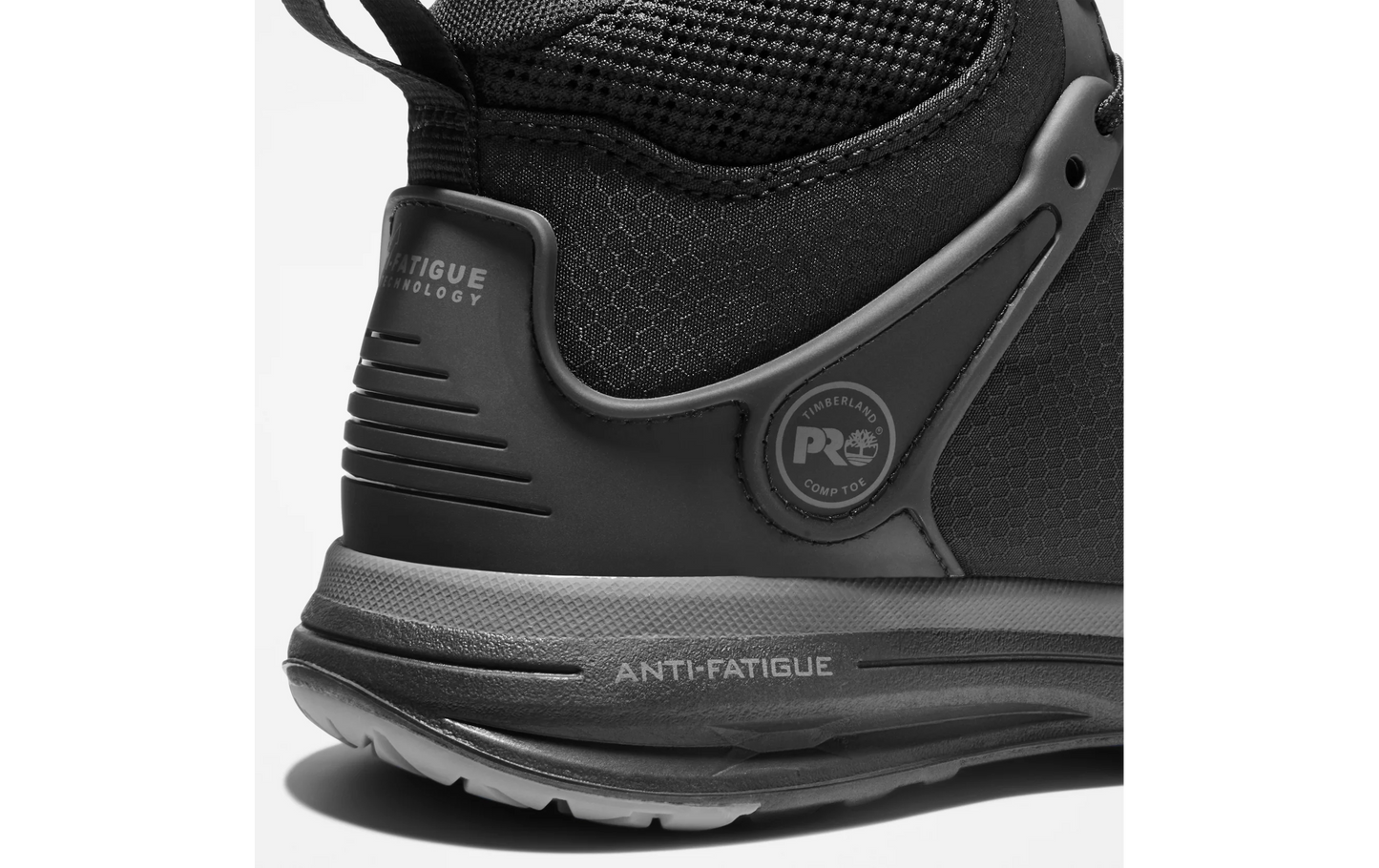 A1S5M Timberland 6 inch COMPOSITE TOE WORK SNEAKER (Black)