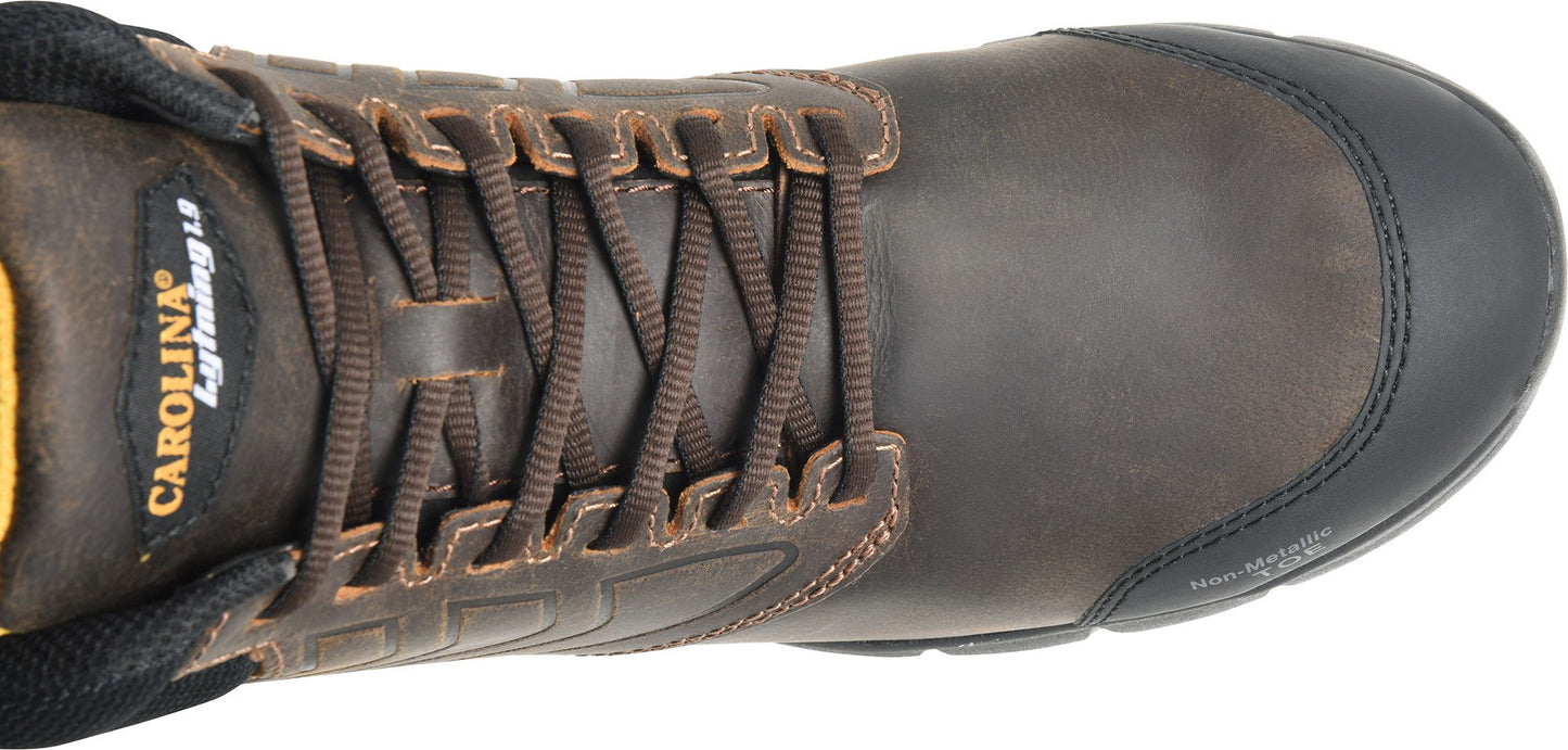 CA1910 Carolina Low Top Composite Toe Shoe (Brown)