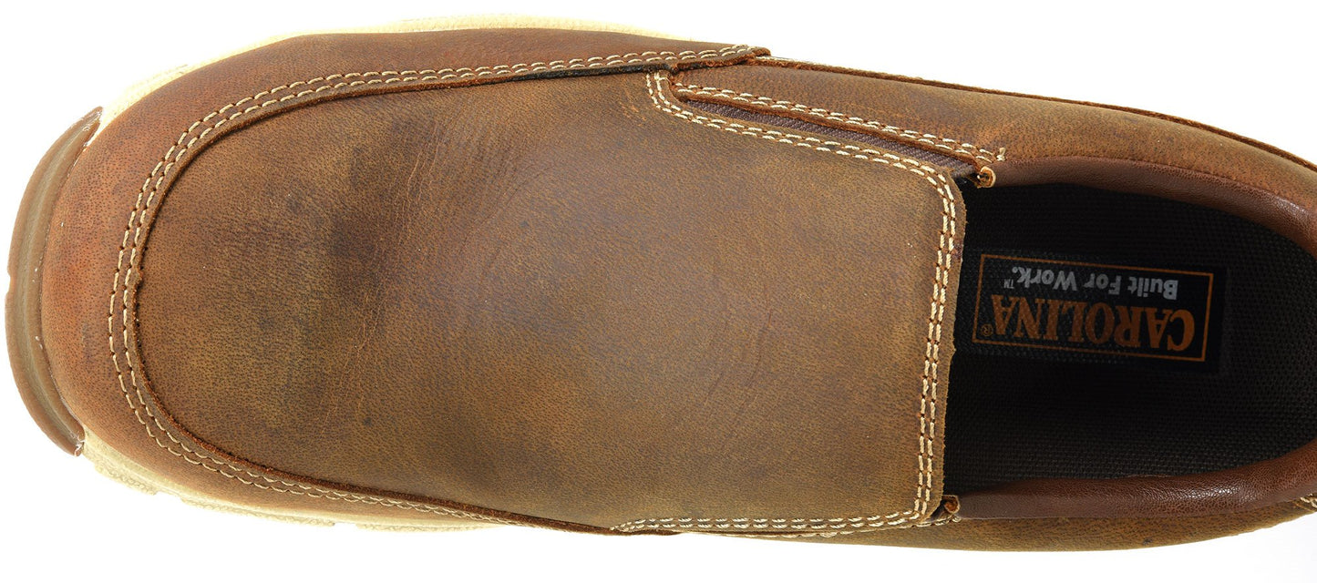 CA5572 Static Dissipative Aluminum Toe Slip On (Brown)