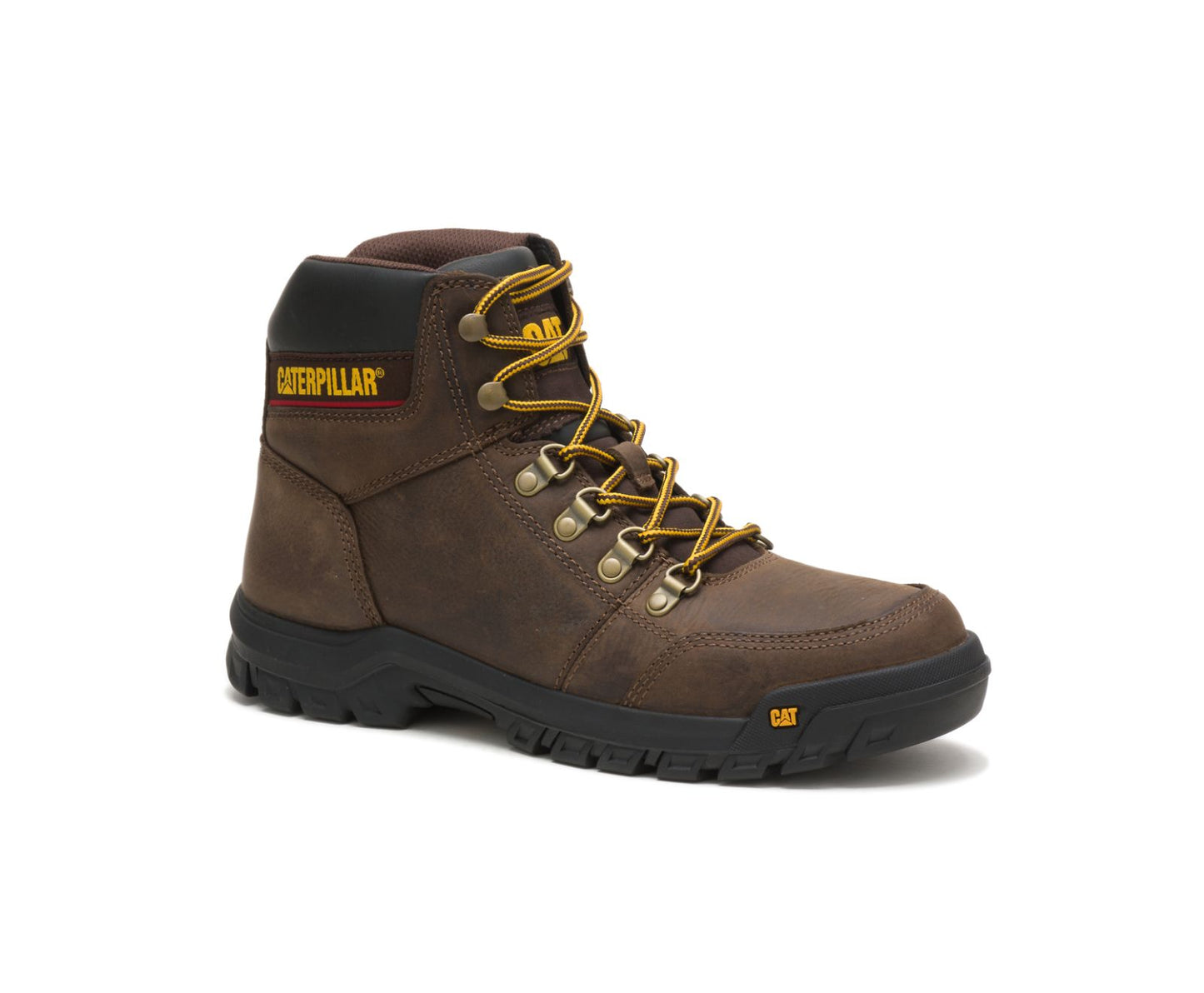 P74087 Caterpillar 6 Inch Soft Toe Work Boot (Brown)