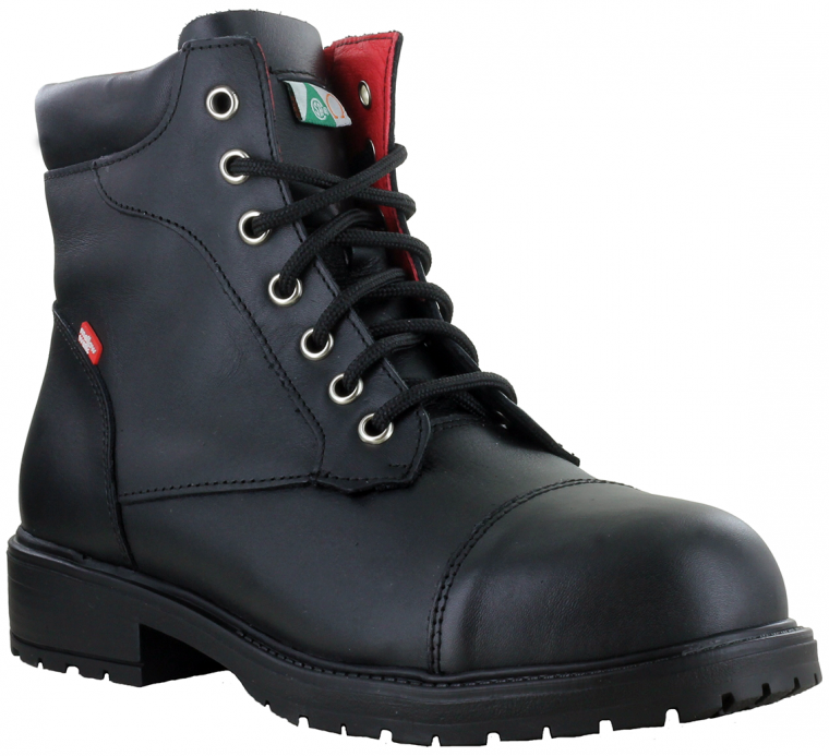 429 139 Ellie 6 inch Steel Toe Side-Zip Boot (Black)