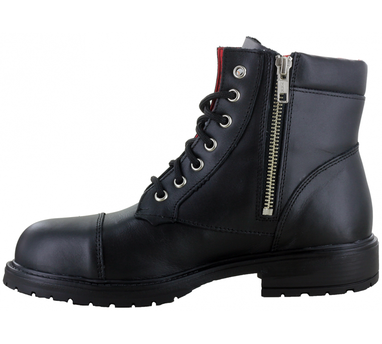429 139 Ellie 6 inch Steel Toe Side-Zip Boot (Black)