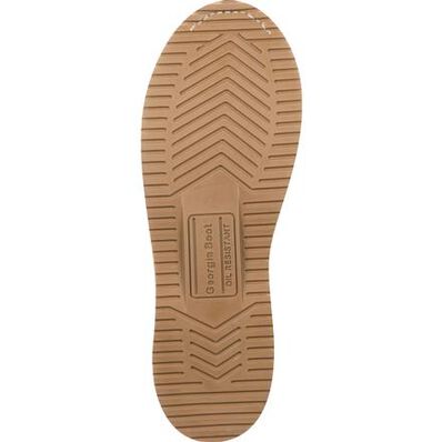 G8152 Georgia Boot 8 Inch, Soft Toe, Wedge Sole Boots (Brown)