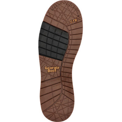 Gb00545 Georgia Boot Work Romeo Slip On (Brown)