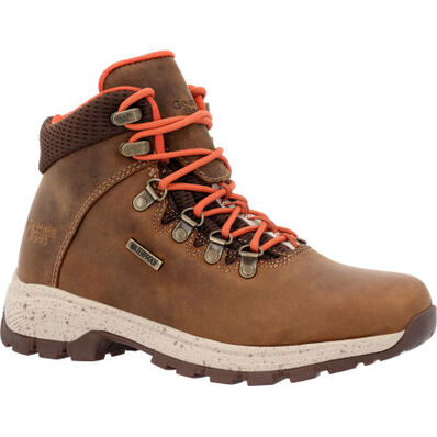 GB00558 Georgia 6 Inch Women's Waterproof Work Hiker (Brown)