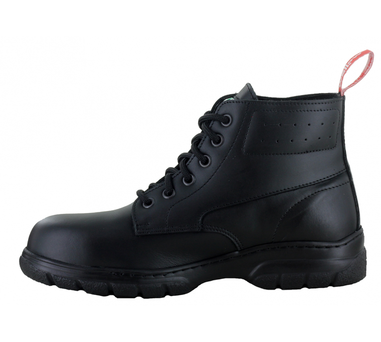 525049 MellowWalk 6 Inch Steel Toe Work Boot (Black)