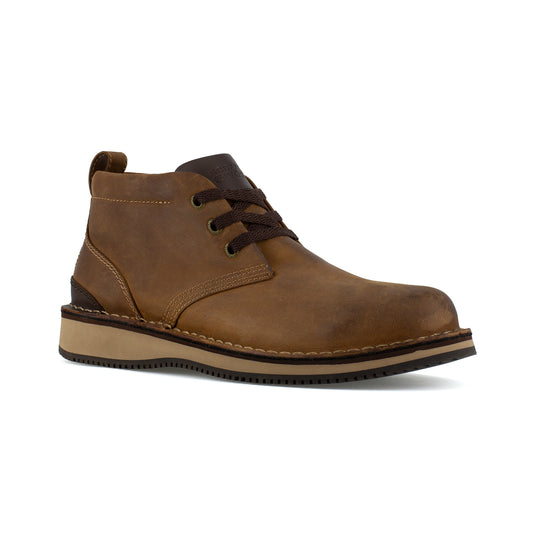Rk2801 RockSport Leather Chukka Steel Toe (Brown)