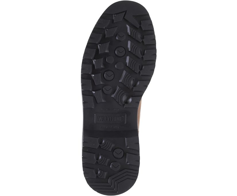 10633 WATERPROOF STEEL-TOE 6 inch WORK BOOT (Brown)