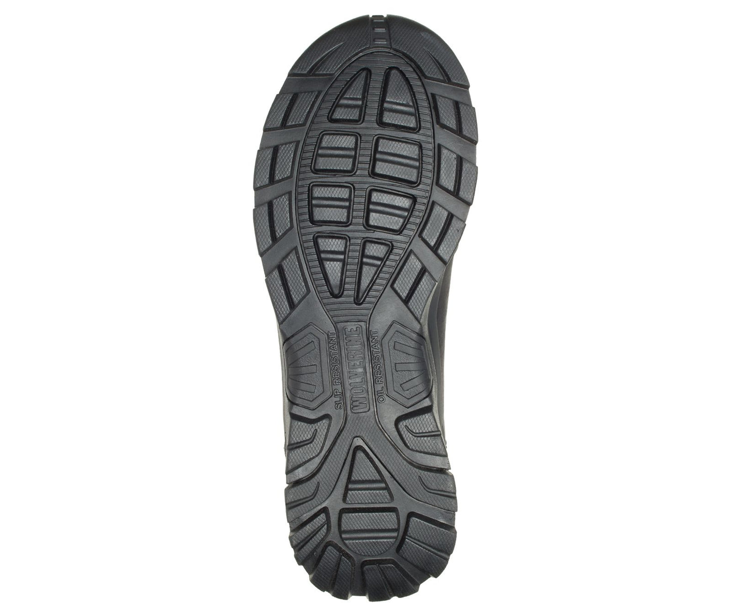 211042 Wolverine 6 Inch Steel Toe Work Hiker (Black)