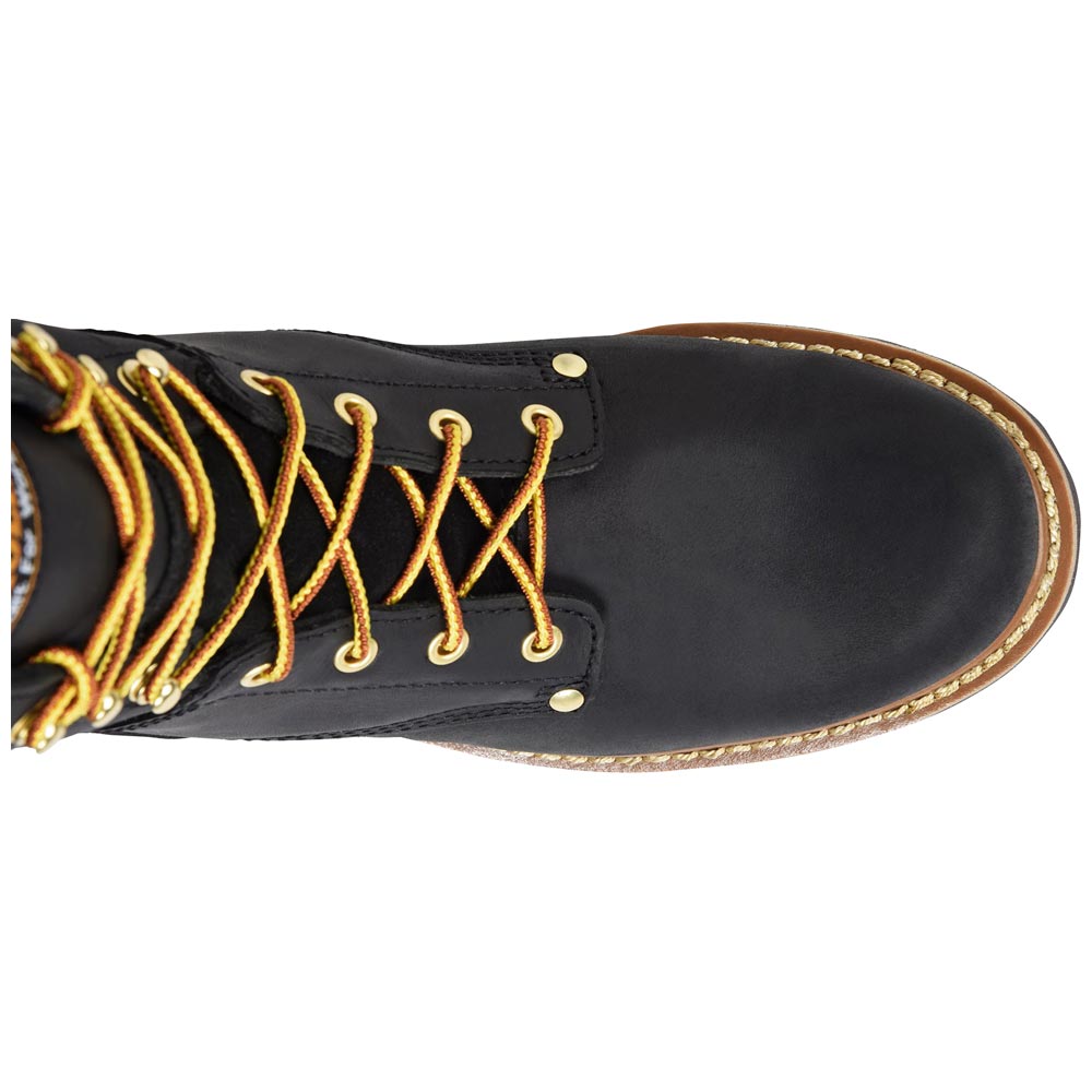 CA825 Carolina 8 Inch Logger Boot (Black)