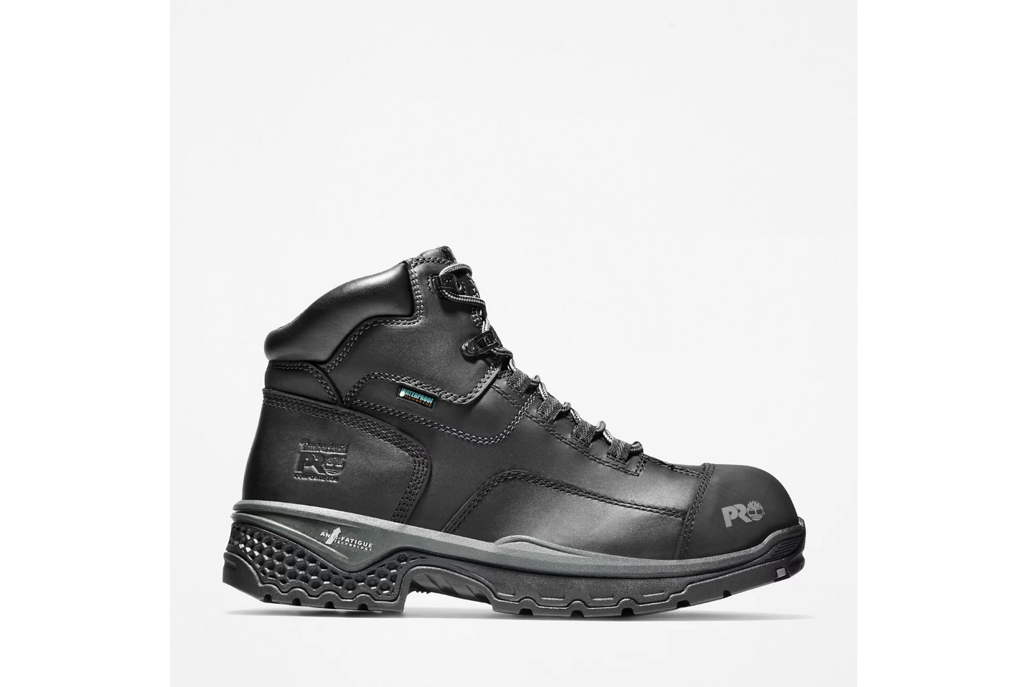 Timberland A1XJP 6 Inch Waterproof, Composite Toe, Puncture Resistant Boot (Black)