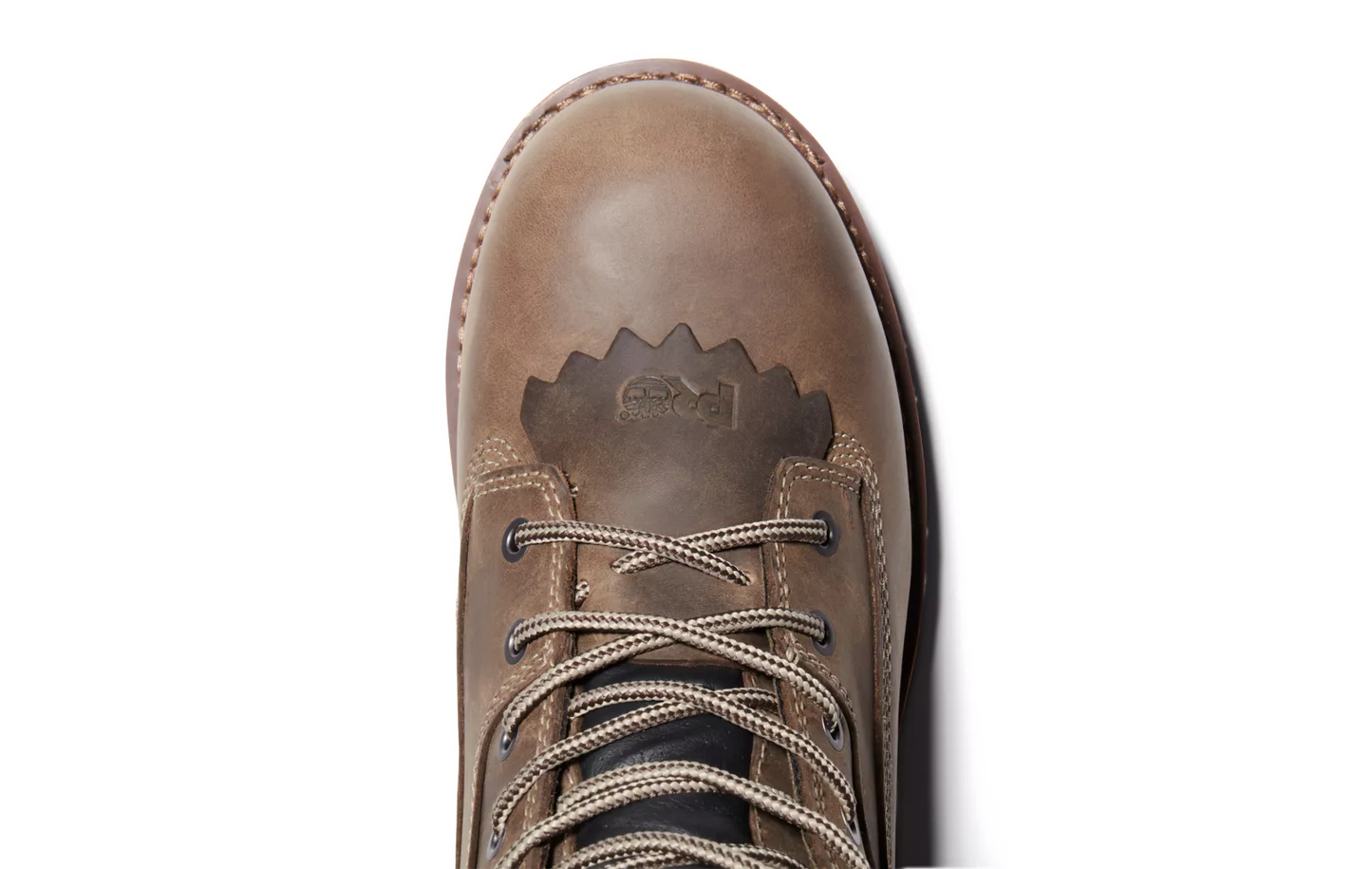 Timberland A28QQ 8 Inch Waterproof , Composite Toe Logger Boot (Brown)
