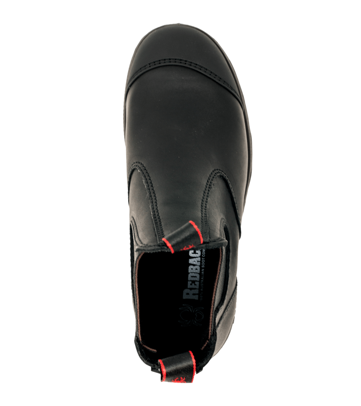 USBBKSC Slip On Safety Toe Scuff Toe (Black)