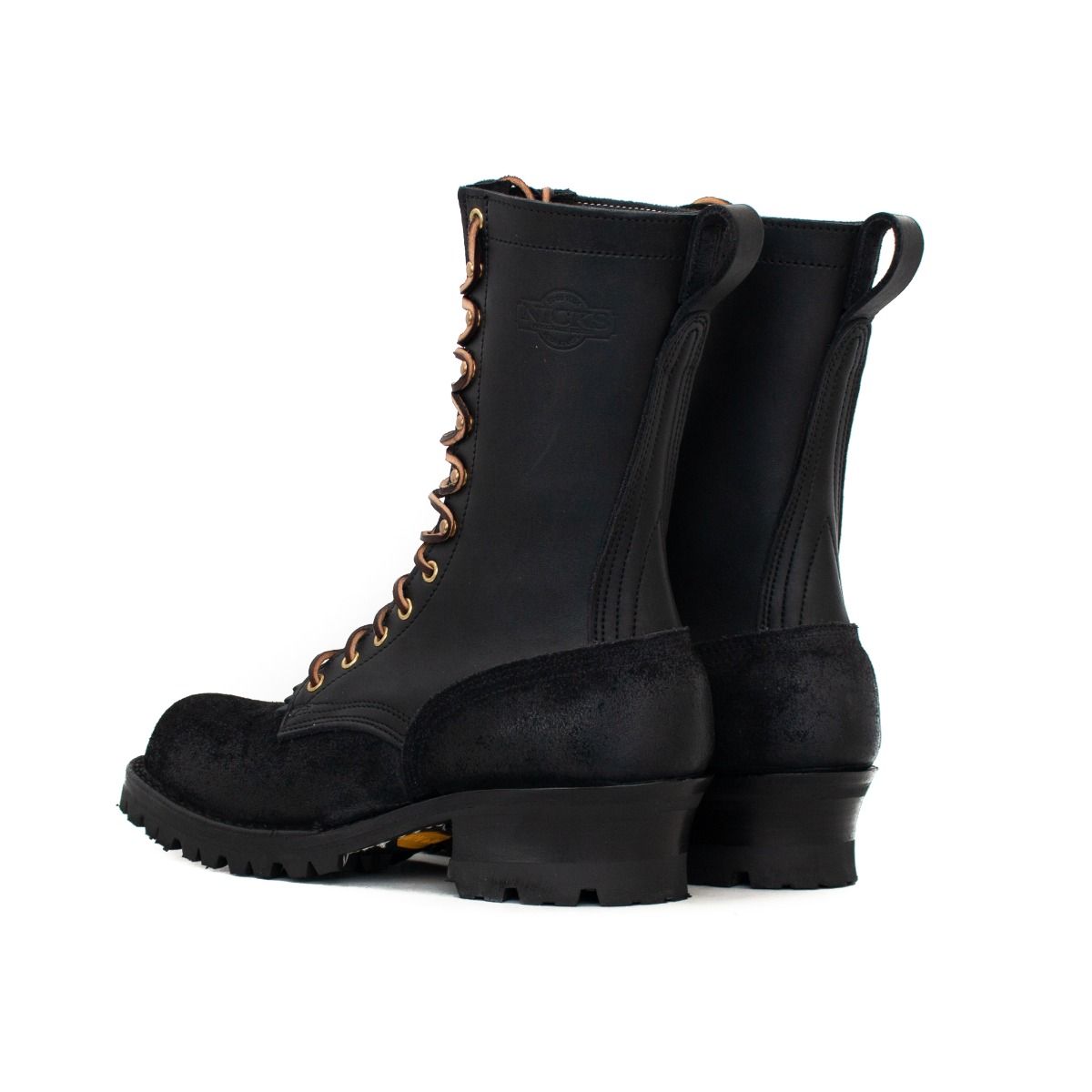 25V Nick's 10 inch HotShot Wild land Fire Fighting Boot (Black RoughOut)