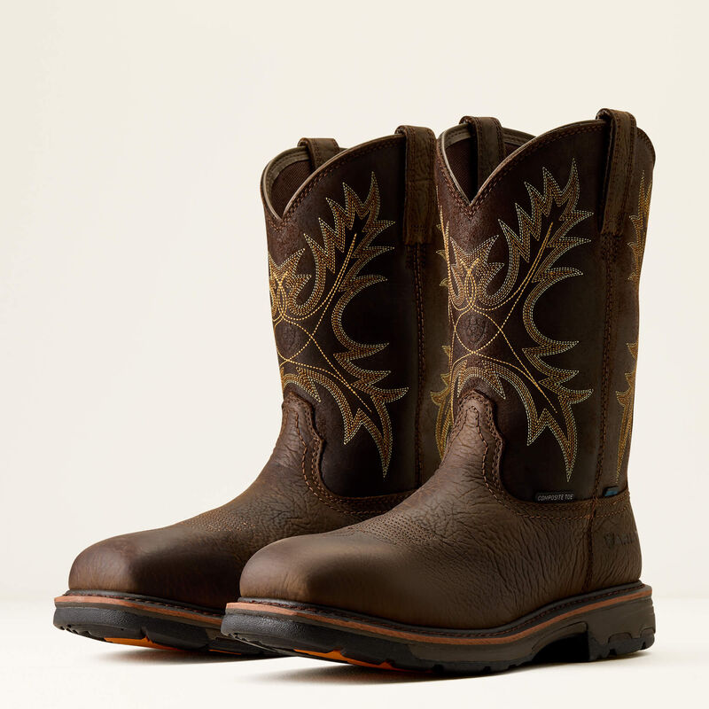10017420  Men's WorkHog Waterproof Composite Toe Work Boot