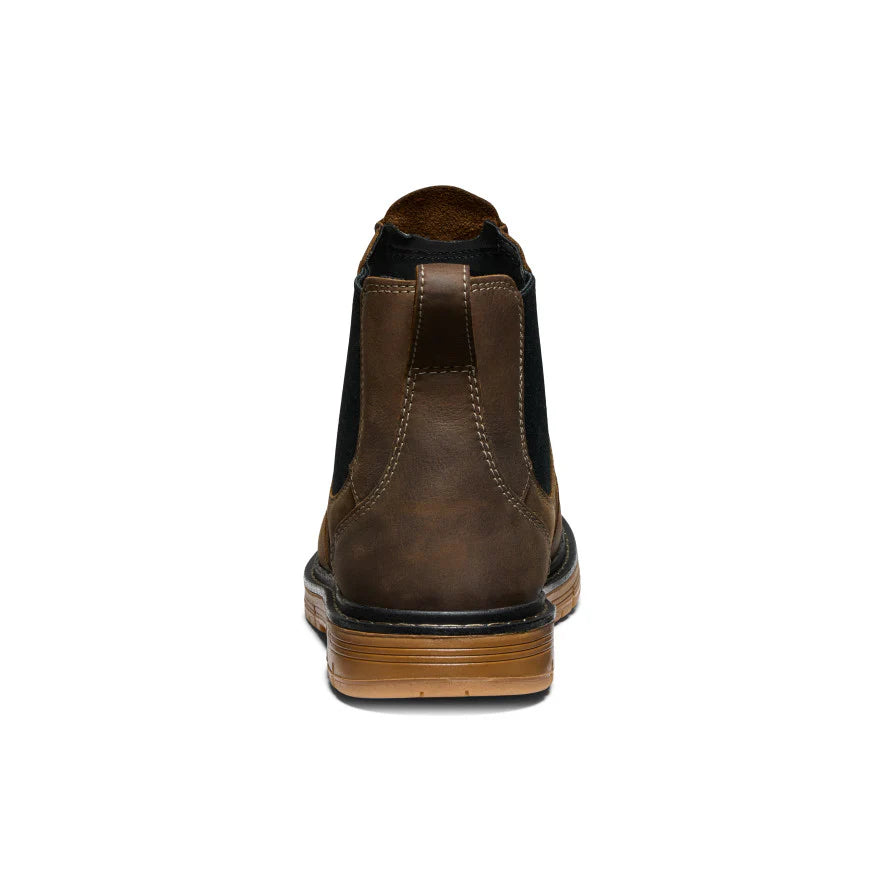 1030647 Keen San Jose Chelsea Aluminum Toe 90° Heel Boot (Brown)