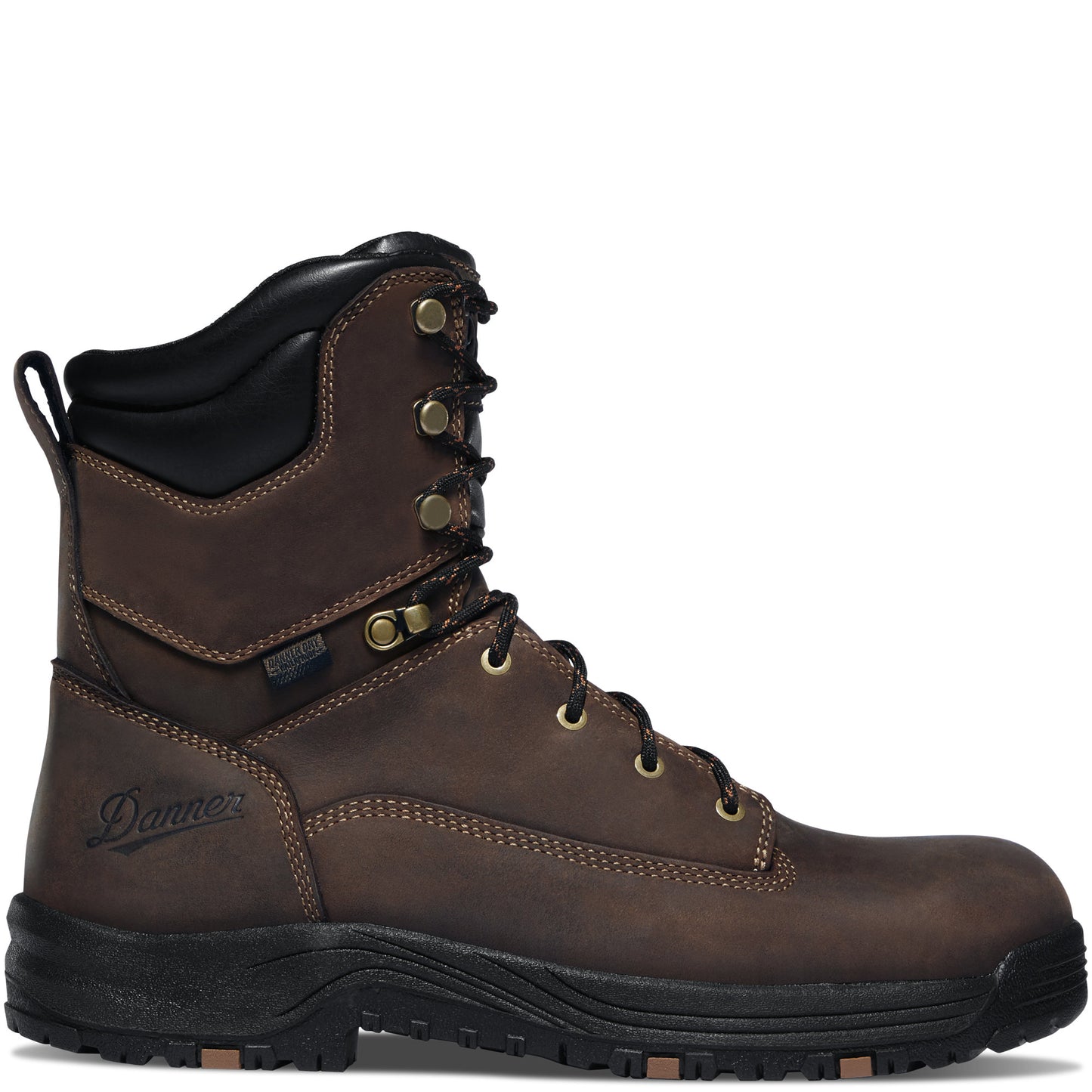 19459 Danner  8 Inch Brown Aluminum Toe