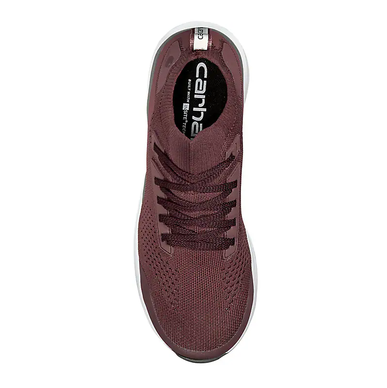 FS2404 WOMEN'S Carhartt NANO TOE KNIT WORK SHOE (burgandy)