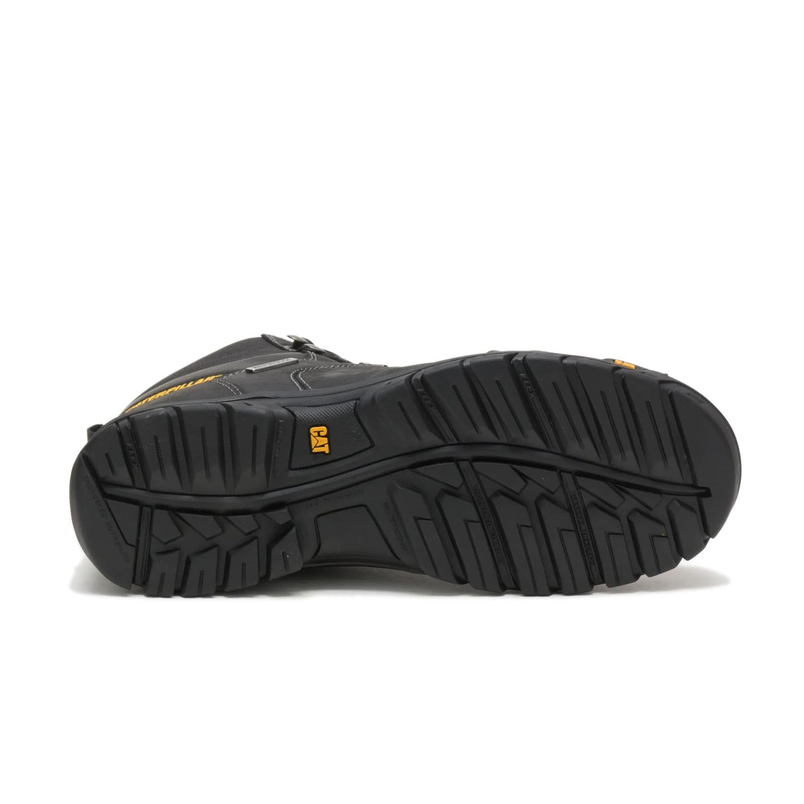 74129 CAT Men's 6 Inch Waterproof Work Boot (Black)