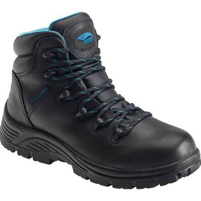 A7673 WOMEN'S Avenger WATERPROOF LEATHER WORK HIKER (Black)