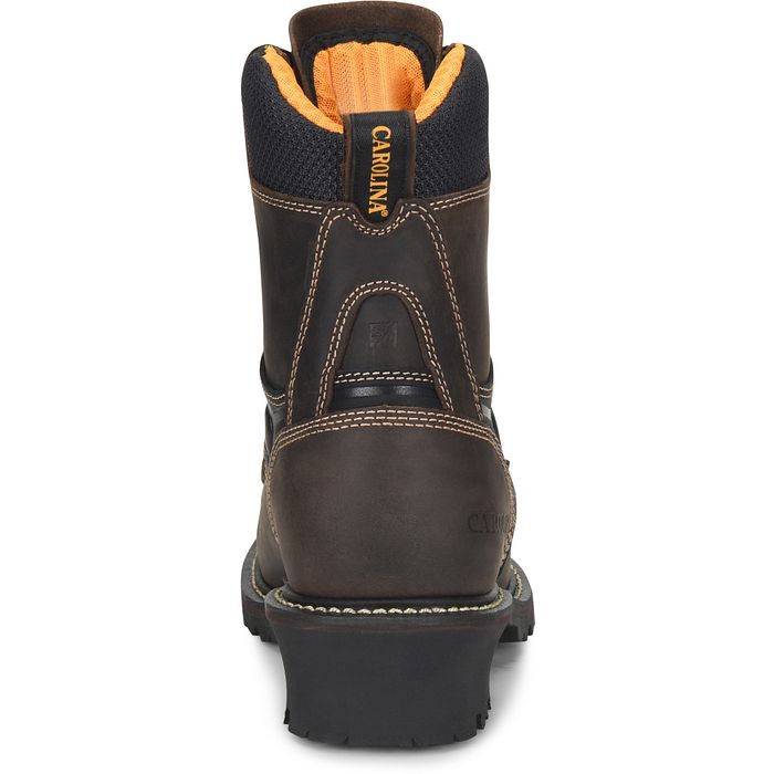 Ca6921 Carolina 8 Inch COMPOSITE TOE WATERPROOF LOGGER ( Dark Brown)