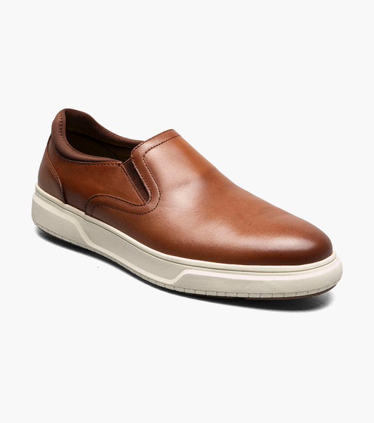 FS2335 Florsheim Work Steel Toe Slip On Sneaker (Brown)