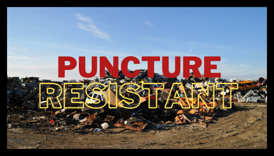 Clickable Banner Promoting Puncture Resistant Footwear