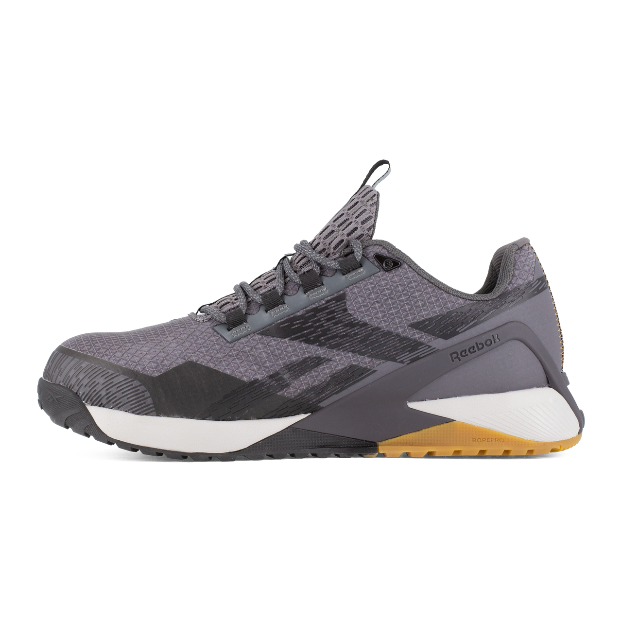 Rb3481 Reebok Work Athletic Composite Toe Work Shoe (Grey and Black)