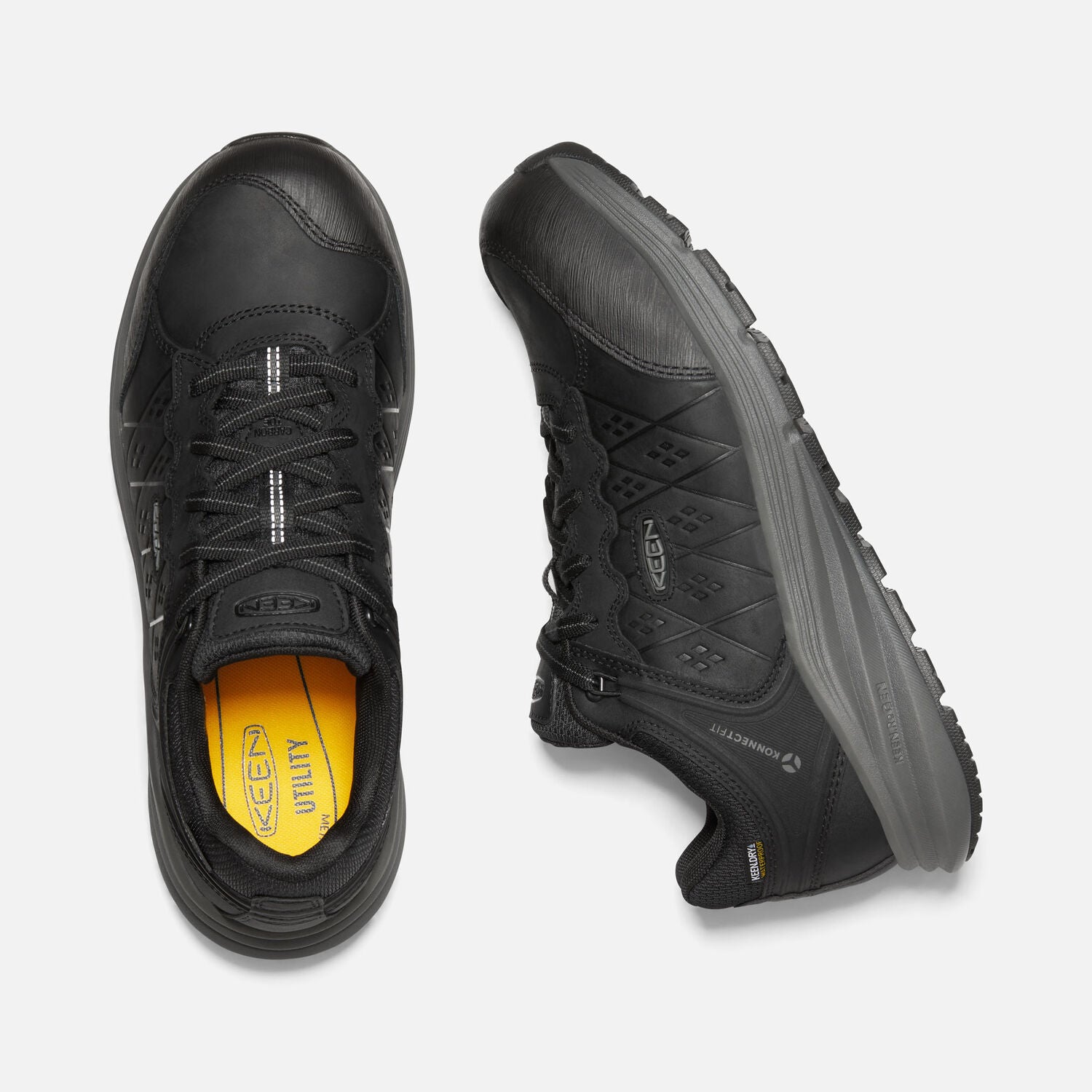102670 Keen Composite Toe Waterproof Sneaker (Black)