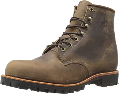 20080 Chippewa 6 Inch Lace Up Boot (Brown)